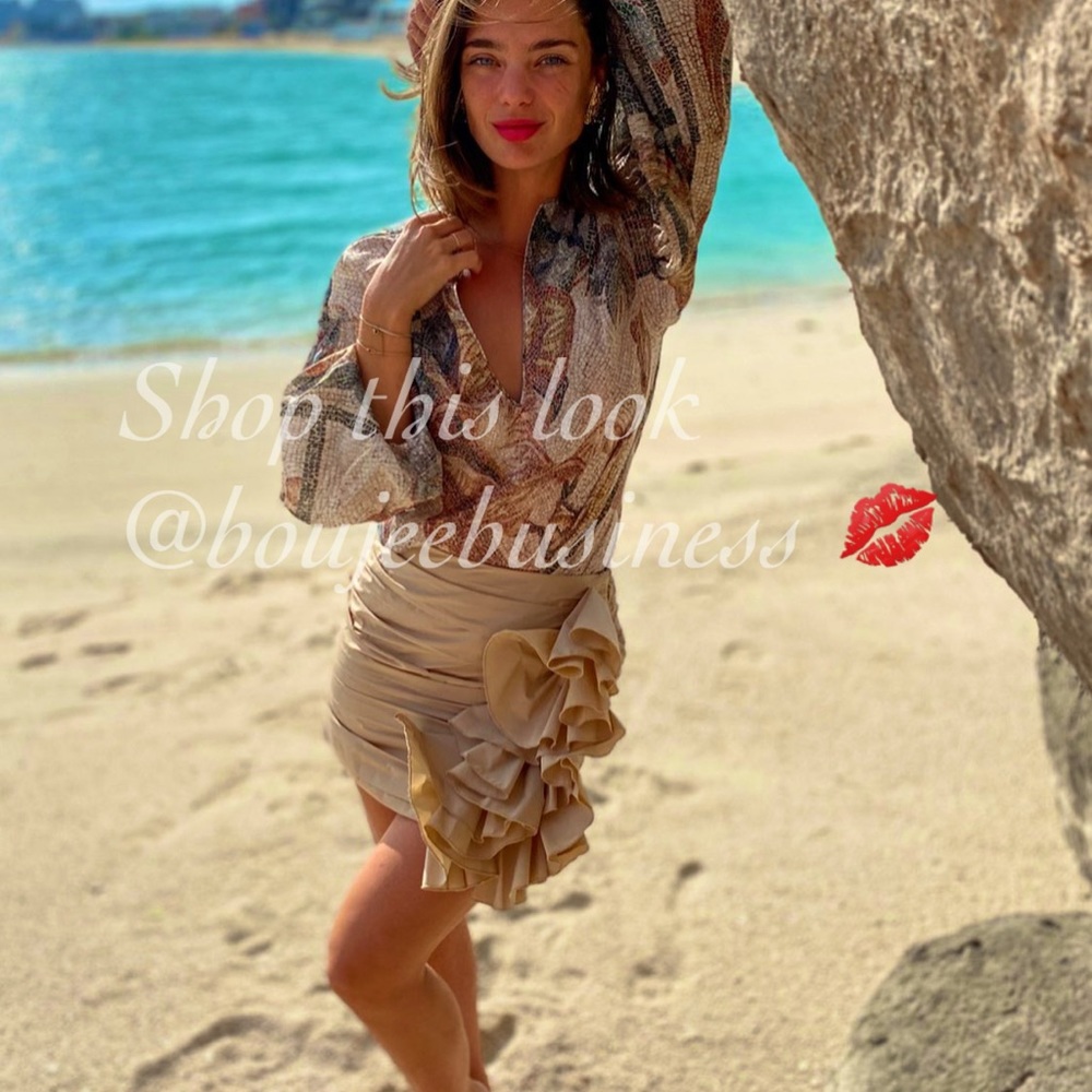 H&M Ruffle Flounced Mini Skirt - Picture 11 of 16